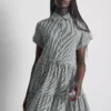 Mini-Hemd-Kleid mit Kragen Mini-Hemd-Kleid mit Kragen