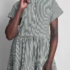 Mini-Hemd-Kleid mit Kragen Mini-Hemd-Kleid mit Kragen
