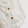 Mini-Kleid aus Baumwoll-Denim mit Knopfleiste Mini-Kleid aus Baumwoll-Denim mit Knopfleiste