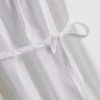 Mini-Kleid aus Popeline mit Rüschen und Trägern Mini-Kleid aus Popeline mit Rüschen und Trägern