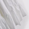 Mini-Kleid aus Popeline mit Rüschen und Trägern Mini-Kleid aus Popeline mit Rüschen und Trägern