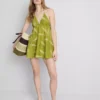 Mini-Kleid mit Fischstickerei Mini-Kleid mit Fischstickerei
