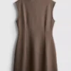 Mini-Kleid mit Flügelärmeln Mini-Kleid mit Flügelärmeln