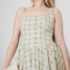 Mini-Kleid mit Korsett-Knopfleiste Mini-Kleid mit Korsett-Knopfleiste