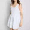 Mini-Korsett-Kleid aus Baumwollmischung