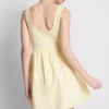 Mini-Korsett-Kleid aus Baumwollmischung Mini-Korsett-Kleid aus Baumwollmischung
