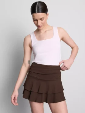 Mini-Rara-Rock mit geraffter Taille