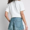 Mini-Shorts aus Baumwoll-Denim Mini-Shorts aus Baumwoll-Denim