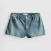 Mini-Shorts aus Baumwoll-Denim Mini-Shorts aus Baumwoll-Denim