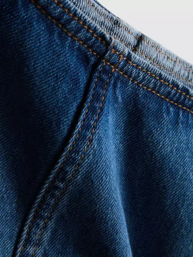 Mini-Skort aus Baumwoll-Denim Mini-Skort aus Baumwoll-Denim