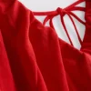 Mini-Smockkleid mit Puffärmeln Mini-Smockkleid mit Puffärmeln