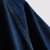 Minikleid aus Baumwoll-Denim mit Puffärmeln Minikleid aus Baumwoll-Denim mit Puffärmeln