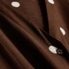 Minikleid mit Knopfleiste und Puffärmeln Minikleid mit Knopfleiste und Puffärmeln
