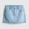 Minirock aus Baumwoll-Denim Minirock aus Baumwoll-Denim