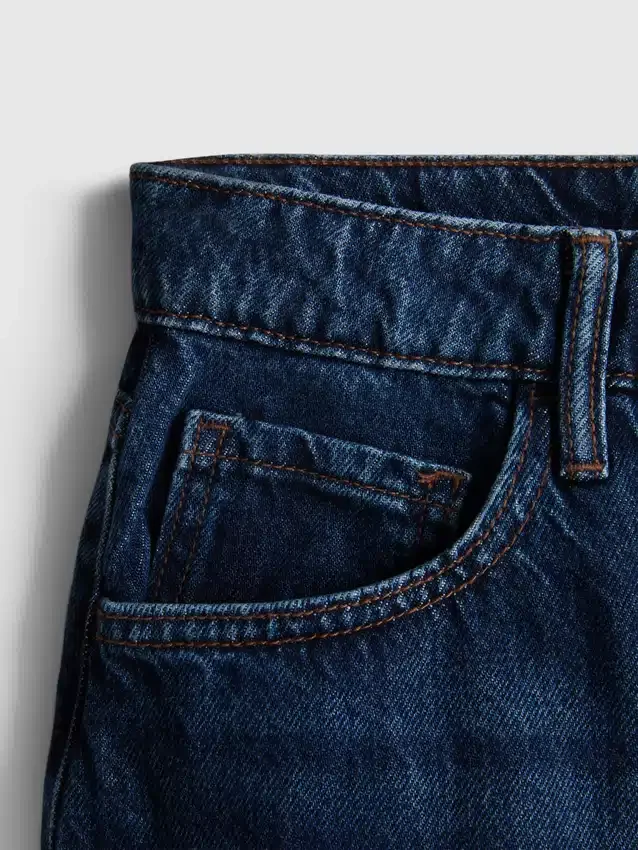 Minirock aus Baumwoll-Denim Minirock aus Baumwoll-Denim