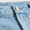 Minirock aus Baumwoll-Denim Minirock aus Baumwoll-Denim