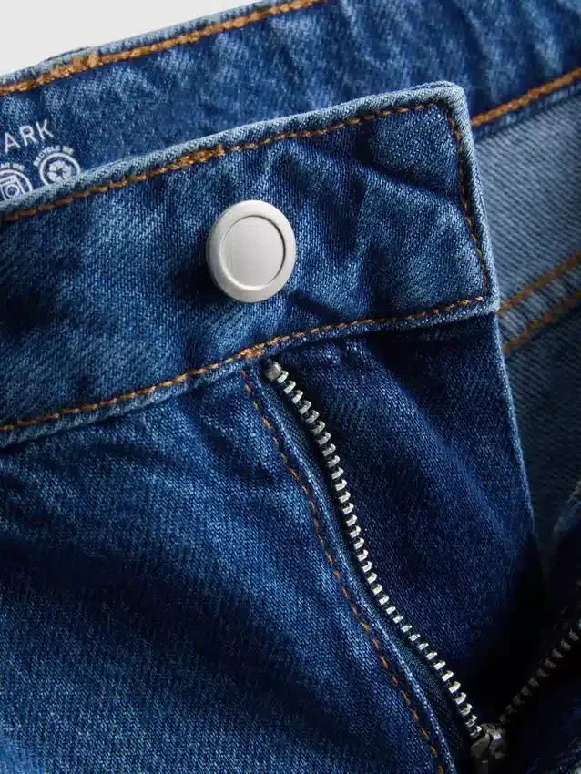 Minirock aus Baumwoll-Denim Minirock aus Baumwoll-Denim