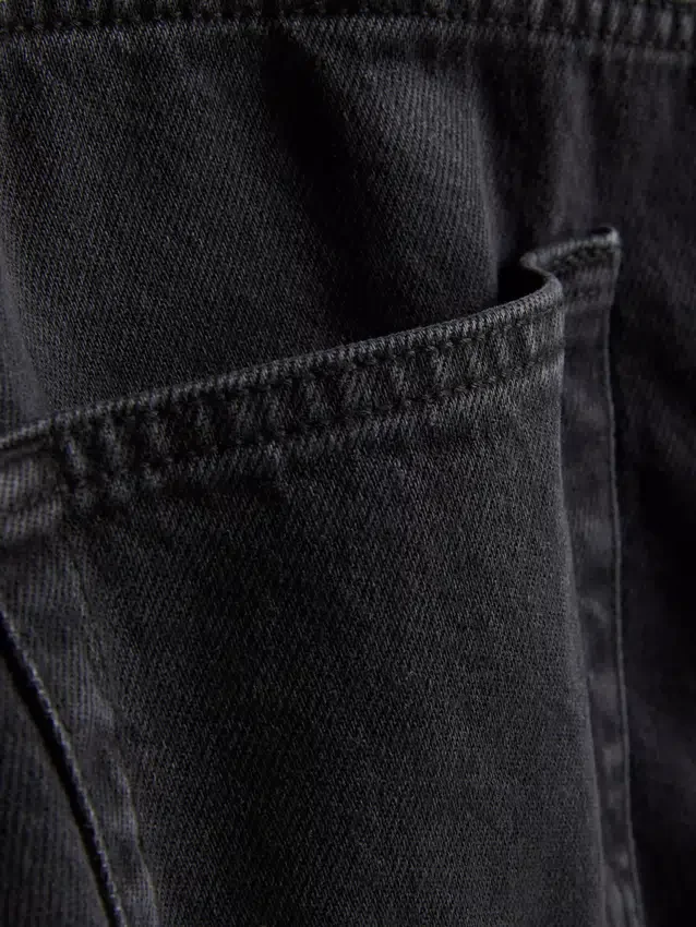 Minirock aus Baumwoll-Denim Minirock aus Baumwoll-Denim