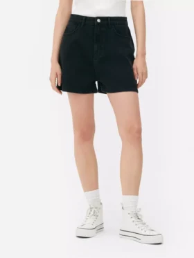 Mom-Shorts aus Denim Mom-Shorts aus Denim
