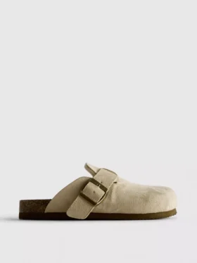 Mule-Clogs mit Schnalle