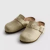 Mule-Clogs mit Schnalle