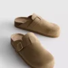 Mule-Clogs mit Schnalle