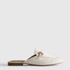 Mule-Loafer mit Snaffle-Motiv