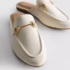 Mule-Loafer mit Snaffle-Motiv