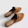 Mule-Loafer mit Snaffle-Motiv