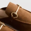 Mule-Loafer mit Snaffle-Motiv