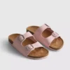 Mule-Sandalen mit doppeltem Schnallenriemen