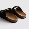 Mule-Sandalen mit doppeltem Schnallenriemen