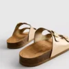 Mule-Sandalen mit doppeltem Schnallenriemen