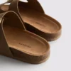 Mule-Sandalen mit doppeltem Schnallenriemen