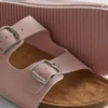 Mule-Sandalen mit doppeltem Schnallenriemen