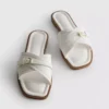 Mule-Sandalen mit Schnallen