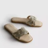 Mules mit Strasssteinen