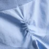 Nahtlose Active-Shorts mit gerafftem Saum Nahtlose Active-Shorts mit gerafftem Saum