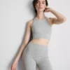 Nahtlose, gerippte Sportshorts Nahtlose, gerippte Sportshorts