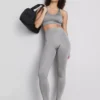 Nahtlose, hochglänzende Sport-Leggings Nahtlose, hochglänzende Sport-Leggings