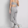 Nahtlose, hochglänzende Sport-Leggings Nahtlose, hochglänzende Sport-Leggings
