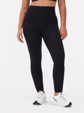 Nahtlose Leggings mit hoher Taille Nahtlose Leggings mit hoher Taille