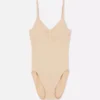 Nahtloser Shapewear-Body mit U-Ausschnitt Nahtloser Shapewear-Body mit U-Ausschnitt