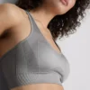 Nahtloses, hochglänzendes Active-Crop-Top Nahtloses, hochglänzendes Active-Crop-Top