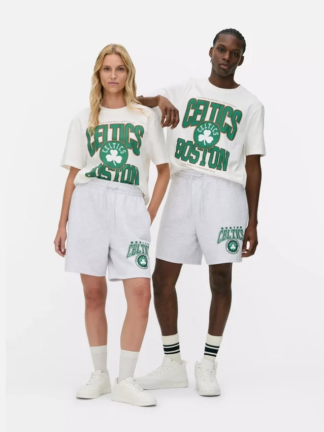 NBA Boston Celtics Shorts mit Kordelzug NBA Boston Celtics Shorts mit Kordelzug