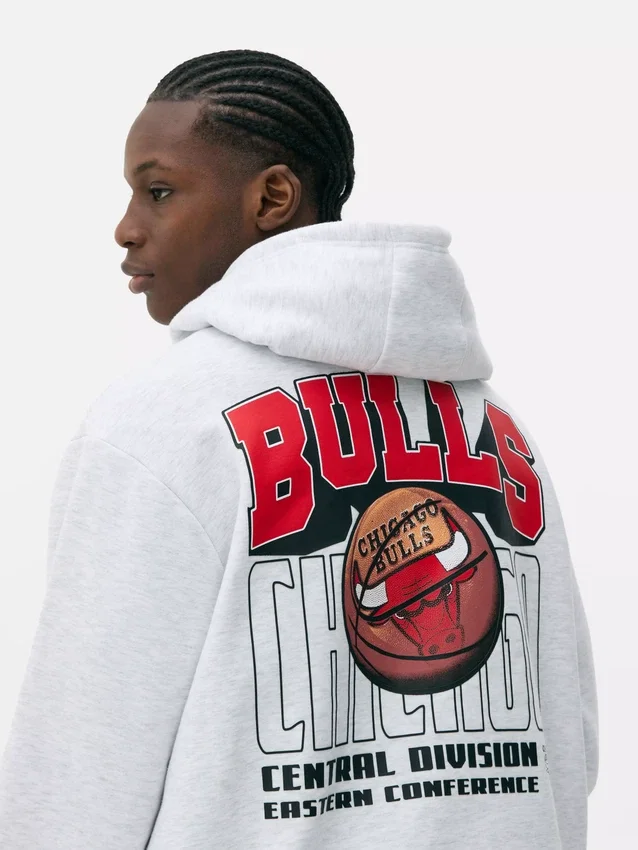 NBA Chicago Bulls Logo-Hoodie NBA Chicago Bulls Logo-Hoodie