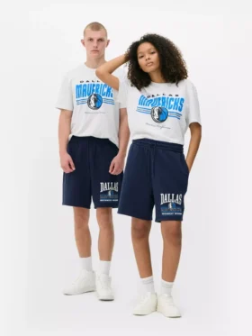 NBA Dallas Mavericks Shorts mit Kordelzug NBA Dallas Mavericks Shorts mit Kordelzug