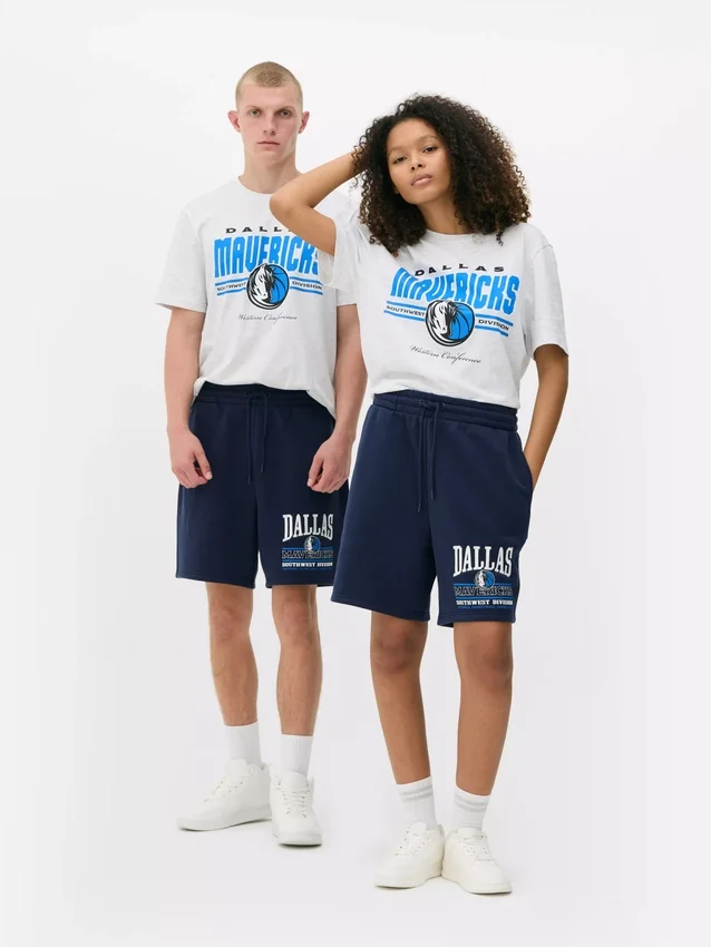 NBA Dallas Mavericks Shorts mit Kordelzug NBA Dallas Mavericks Shorts mit Kordelzug