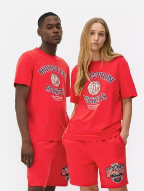 NBA Houston Rockets Logo-Hemd