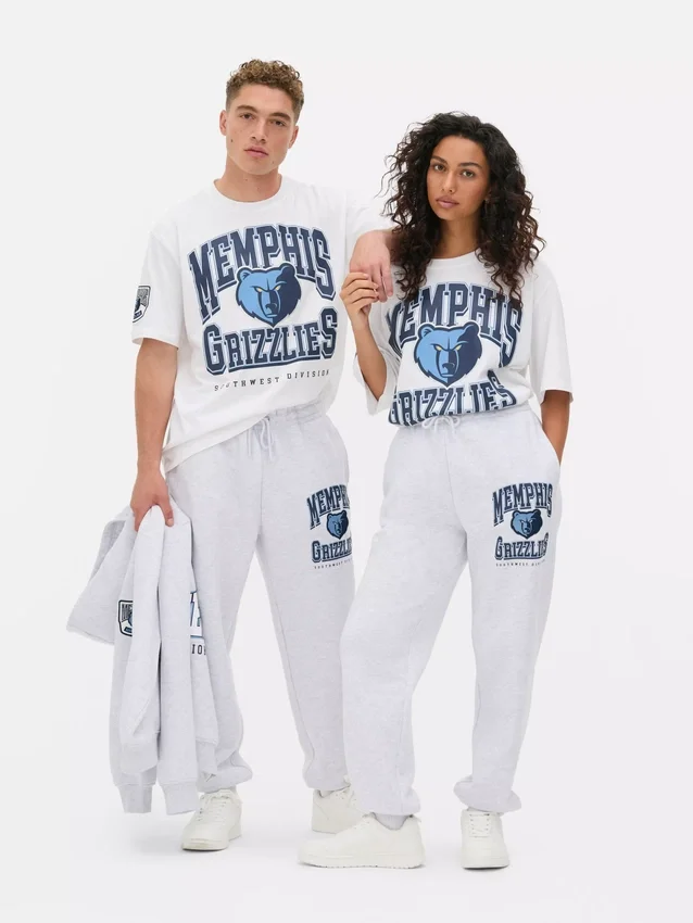 NBA Memphis Grizzlies Jogginghose mit Kordelzug NBA Memphis Grizzlies Jogginghose mit Kordelzug